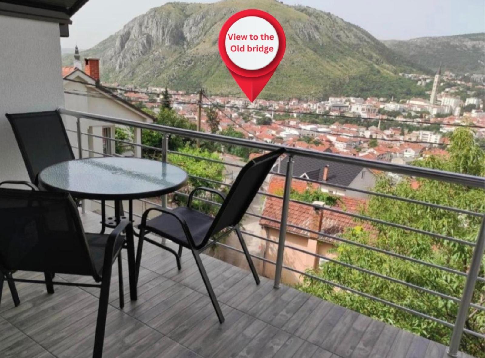 View Of The City - Studio Apartment 2 Mostar Exterior foto